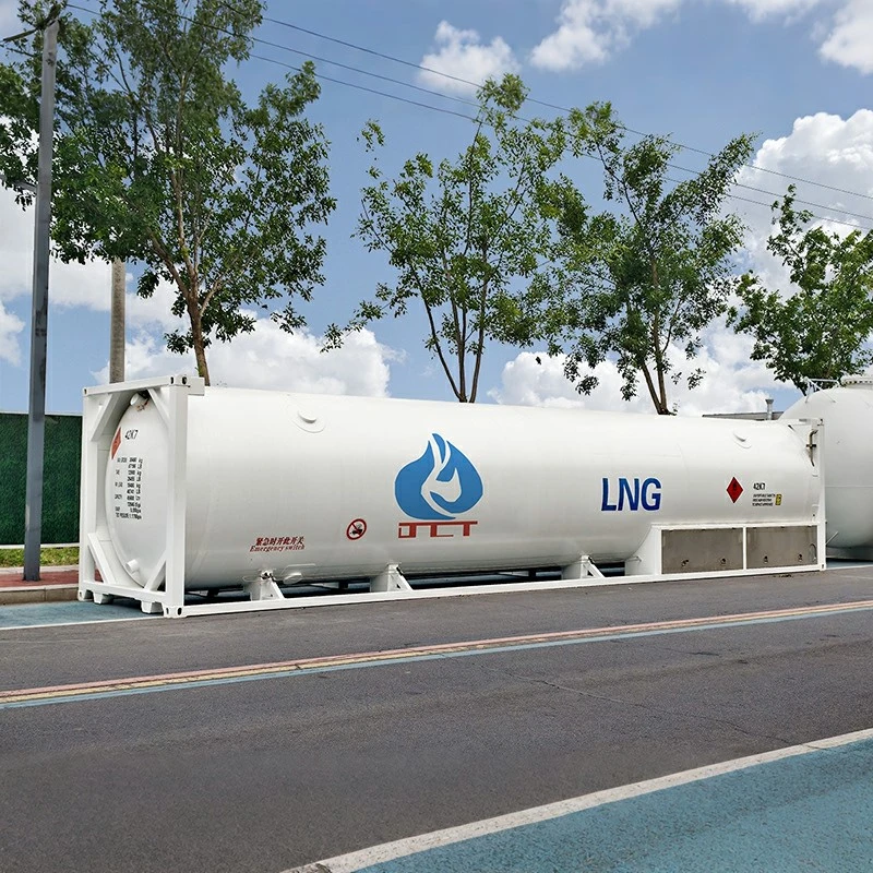 LNG ISO tankagámur
