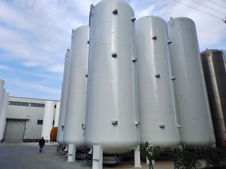 5m³–200m³ sérsniðnir Cryogenic LNG geymslutankar