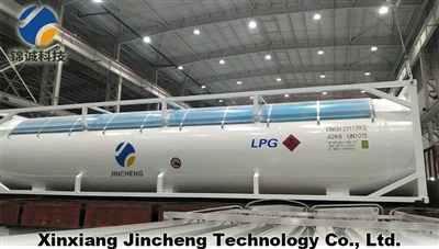 40FT LPG ISO tankagámar Flytjanlegur LPG tankur